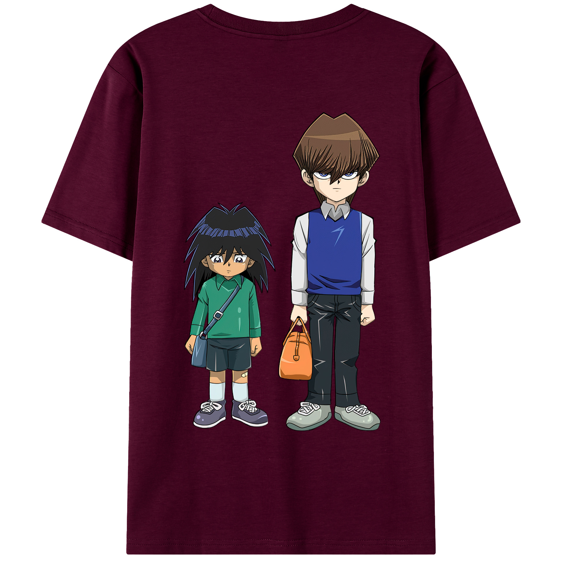 （画像用） 遊☆戯☆王 Yu-Gi-Oh! レディース半袖Tシャツ(バックプリント)